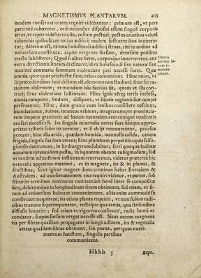 De Magnetica [...] Plantarum  p. 613